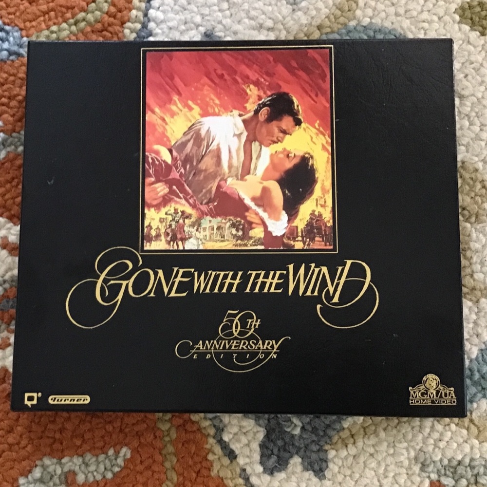 Vintage Gone With the Wind 50th Anniversary VHS edition